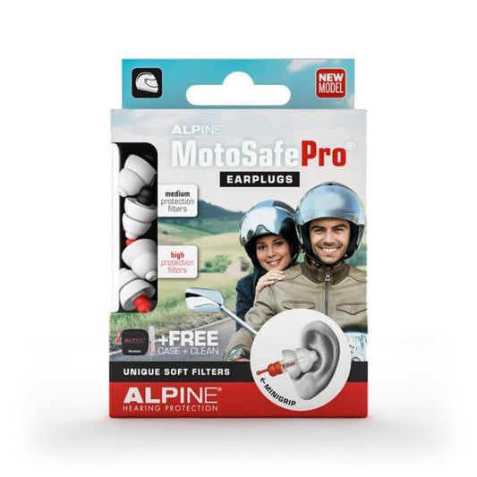 Alpine MotoSafe Pro Earplugs - Browse our range of Helmet: Accessories - getgearedshop 