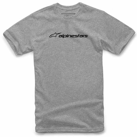 Alpinestars Linear T Shirt - Grey Heather Black