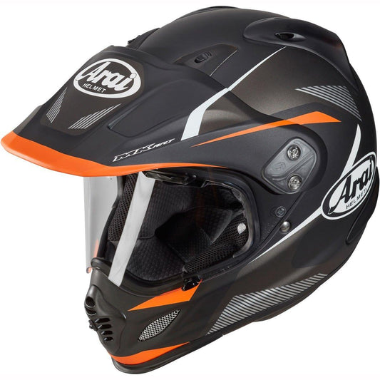 Arai Tour-X 4 Break Helmet - Black Orange White - Browse our range of Helmet: Adventure - getgearedshop 