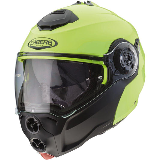 Caberg Droid Hi-Viz Helmet - Yellow Black - Browse our range of Helmet: Flip Up - getgearedshop 
