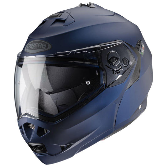 Caberg Duke II Helmet - Matt Blue - Browse our range of Helmet: Flip Up - getgearedshop 