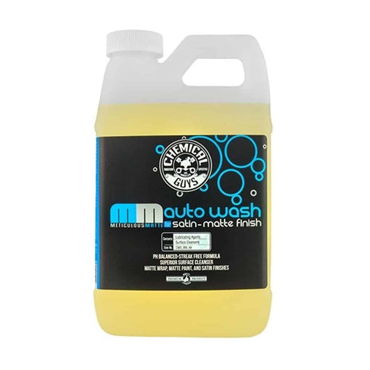 Chemical Guys Meticulous Matte Autowash: 64oz bottle of concentrated vehicle shampoo
