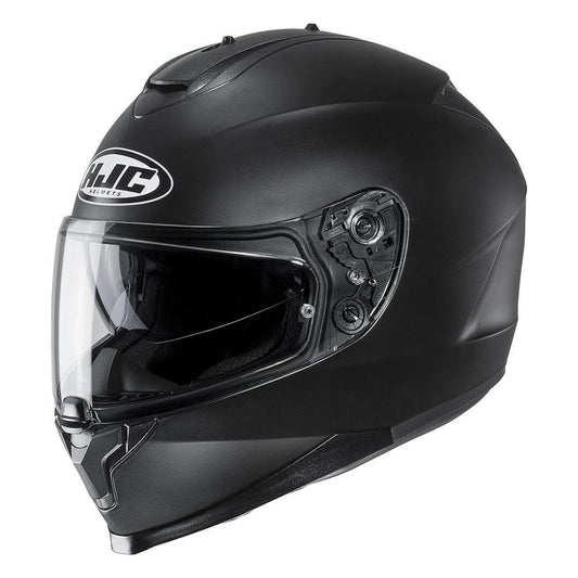 HJC C70 Helmet - Matt Black - Browse our range of Helmet: Full Face - getgearedshop 