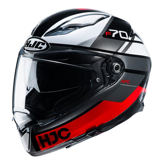 HJC F70 Helmet Tino - Red - Browse our range of Helmet: Full Face - getgearedshop 