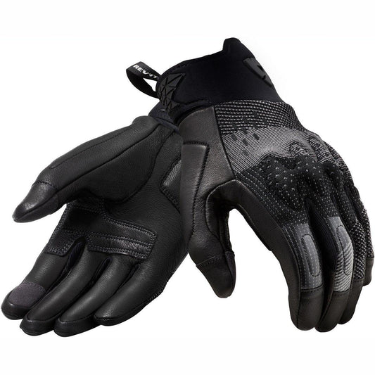 Rev It! Kinetic Gloves Black Anthracite 4XL