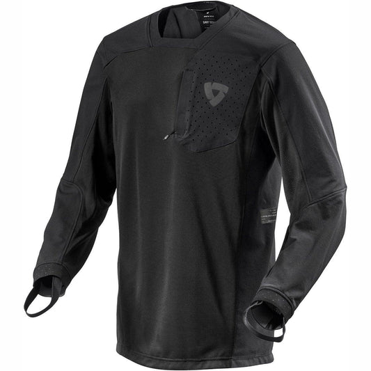 Rev It! Sierra Enduro Jersey - Black - Browse our range of Clothing: Overshirts - getgearedshop 