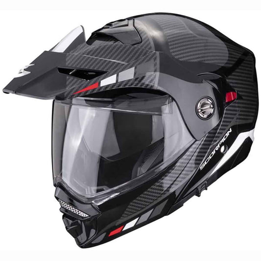 Scorpion ADX-2: Best-selling flip-up adventure helmet camino red