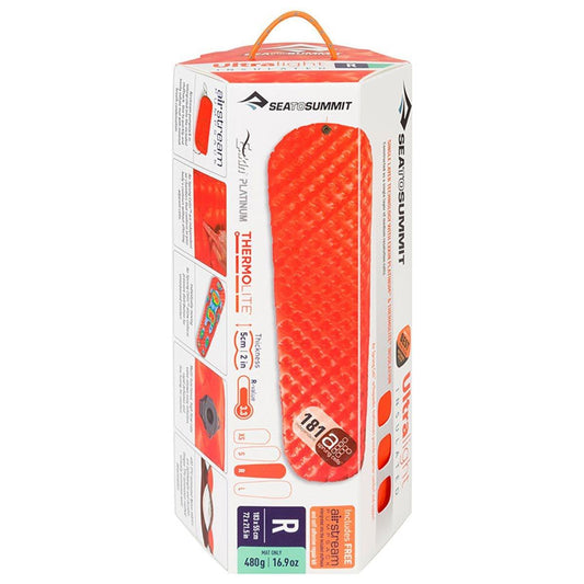 Sea to Summit Ultralight Insulated Mat - Orange - Browse our range of Accessories: Camping - getgearedshop 