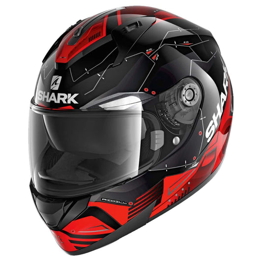 Shark Ridill 1.2 Helmet Mecca KRS - Red - Browse our range of Helmet: Full Face - getgearedshop 