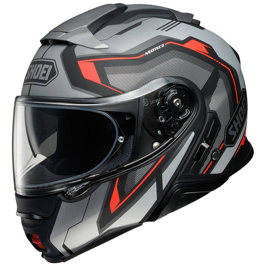 Shoei Neotec 2 Respect TC5 Helmet - Grey - Browse our range of Helmet: Flip Up - getgearedshop 