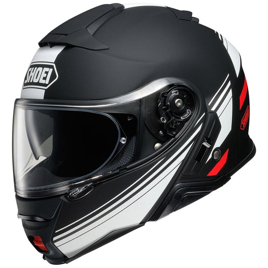 Shoei Neotec 2 Separator TC5 Helmet - Black White - Browse our range of Helmet: Flip Up - getgearedshop 